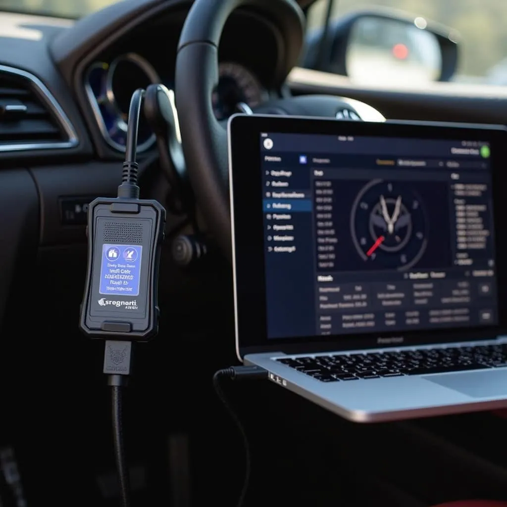 Cardiagtech diagnostic tool for Maserati Levante