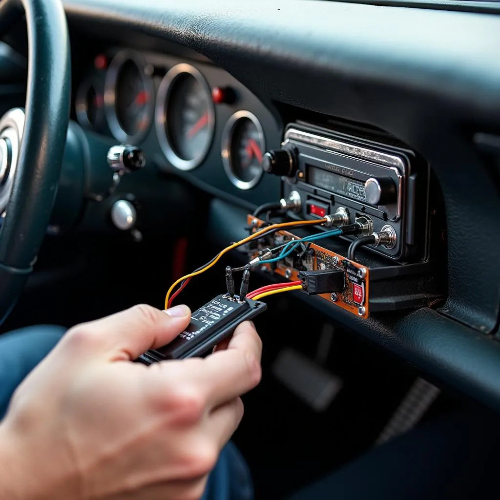 Classic Car Radio Bluetooth Conversion Installation