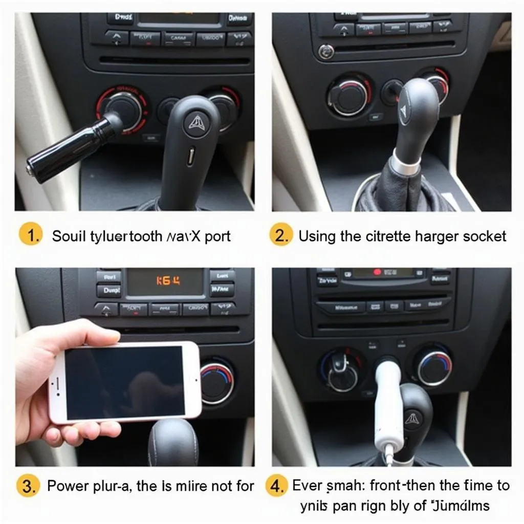 Connecting a Bluetooth Adapter to a Car Radio