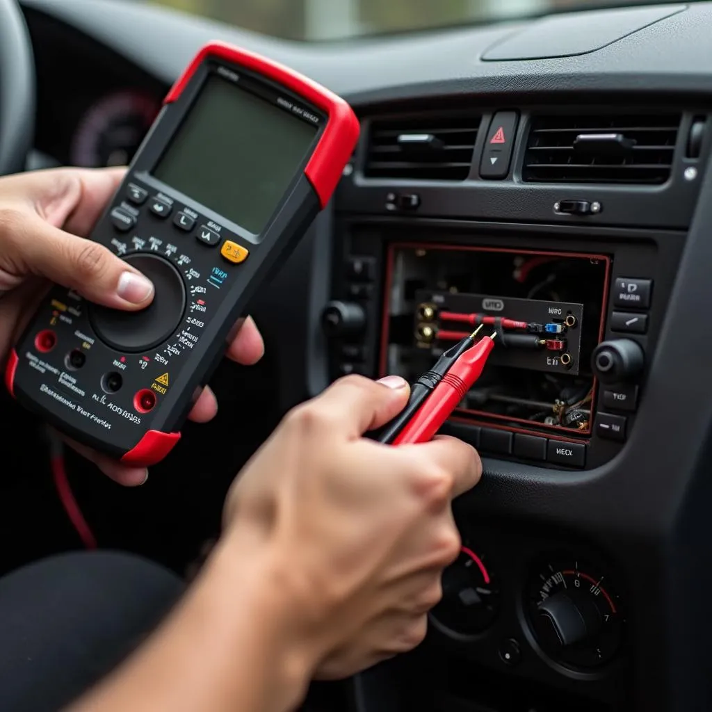 Diagnosing car stereo problems