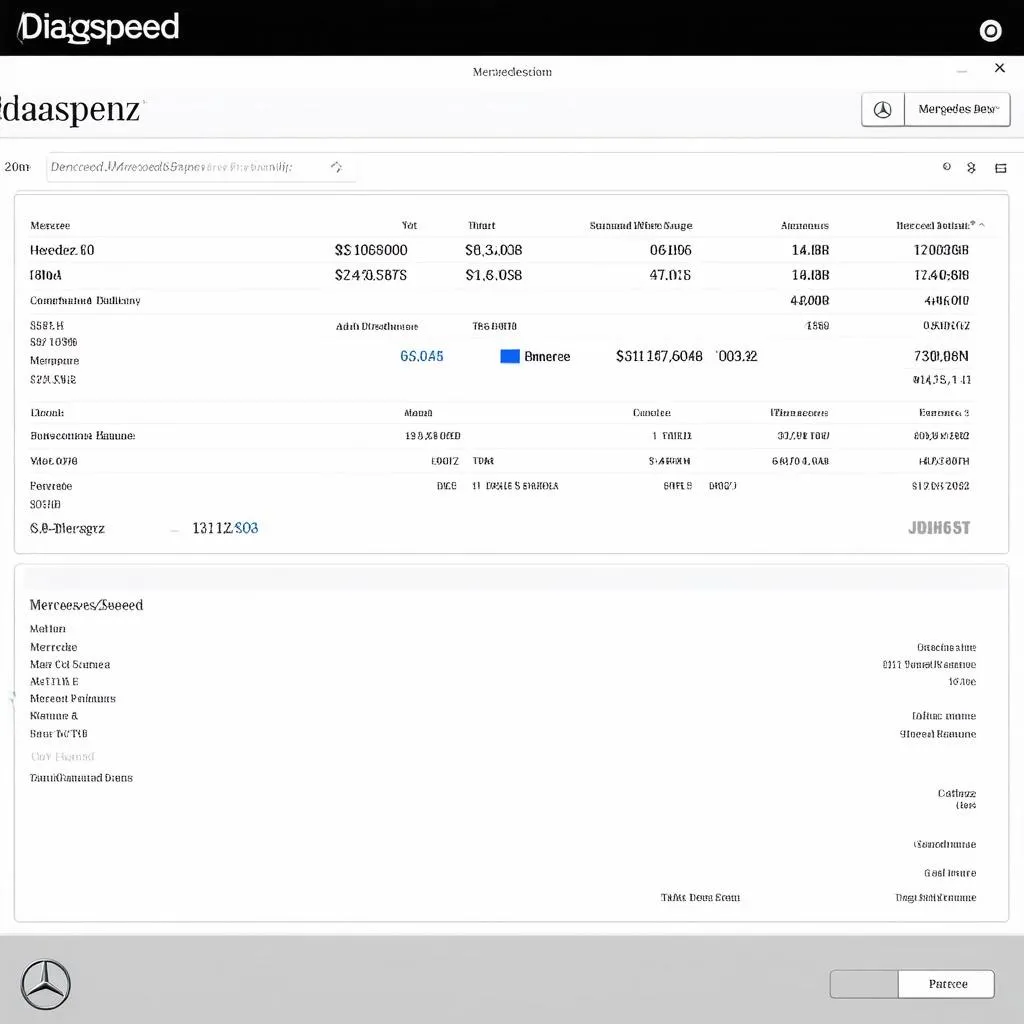 Diagspeed Software Dashboard