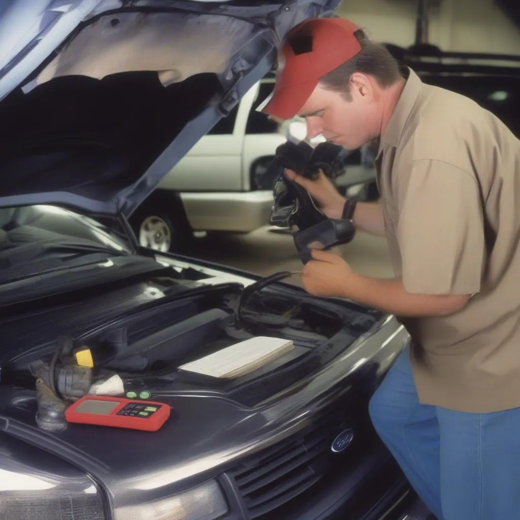 Using a Diagnostic Tool on a Ford Explorer