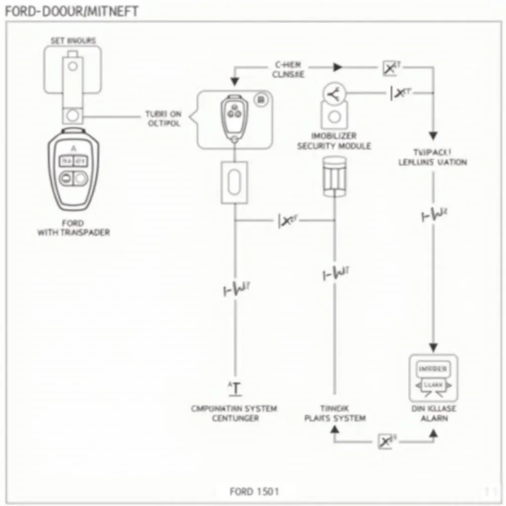 Ford F150 Anti-theft System Components