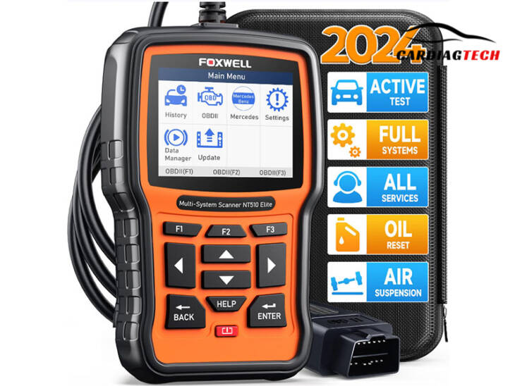 FOXWELL NT510 Elite Bi-Directional OBD2 Scanner