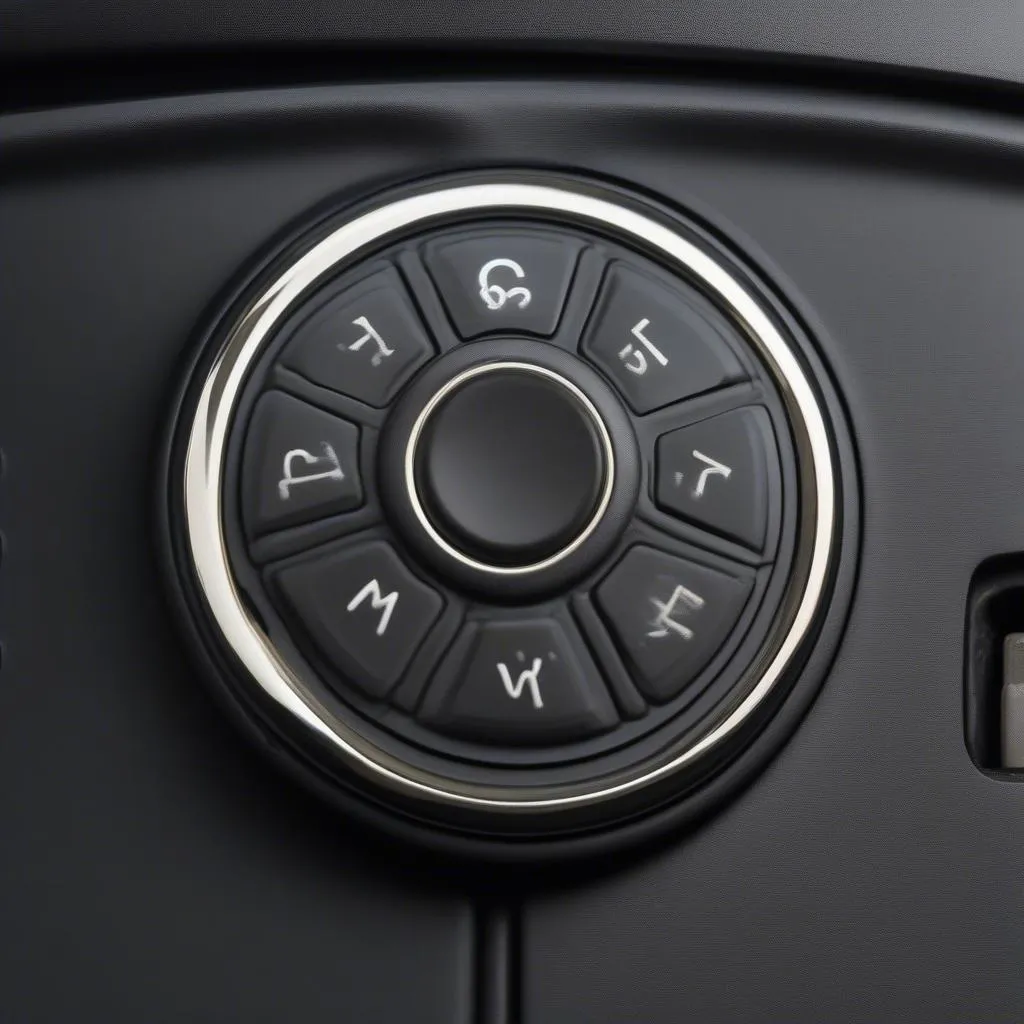 Close-up of a GMC Savana Key Fob