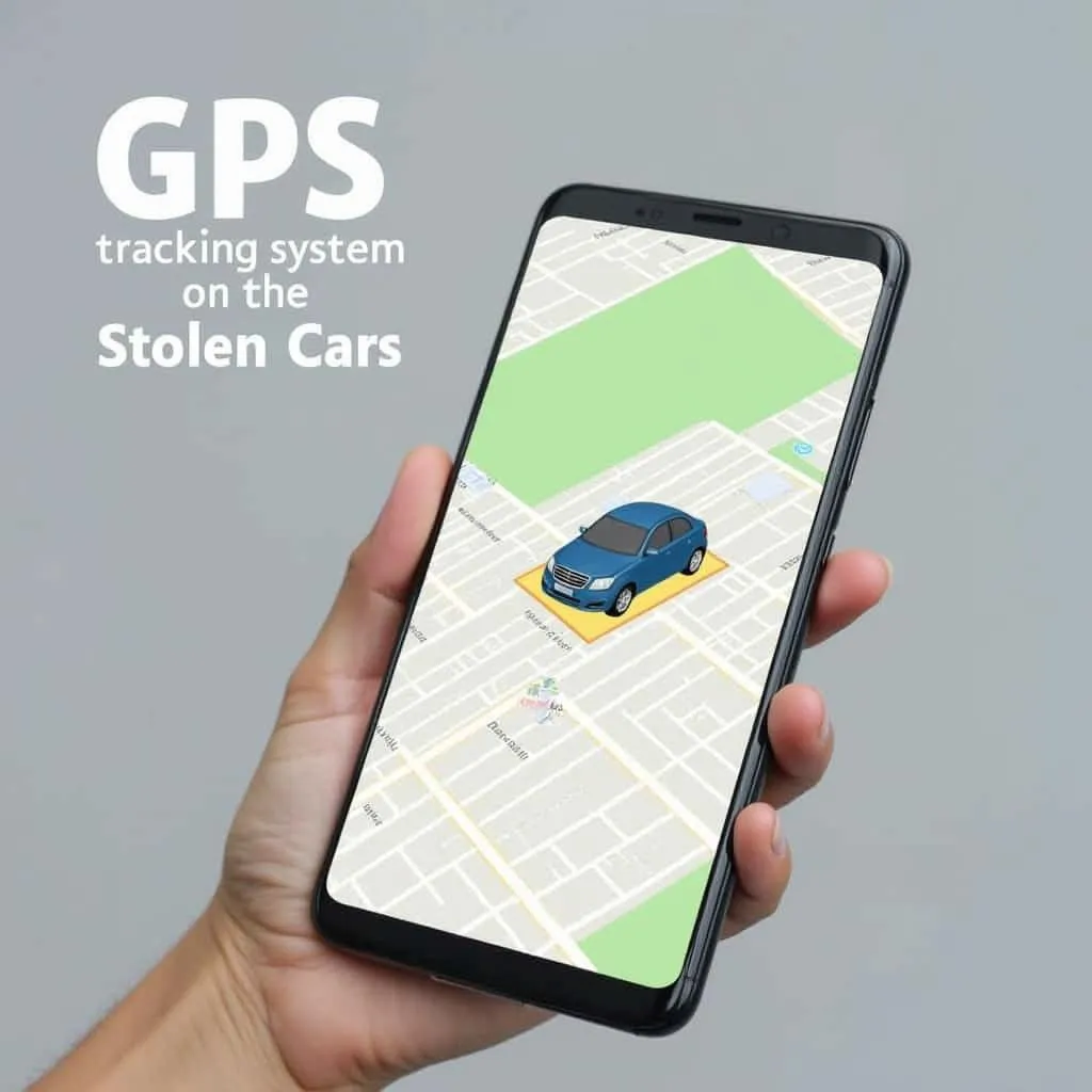 Car tracking on mobile phone using GPS