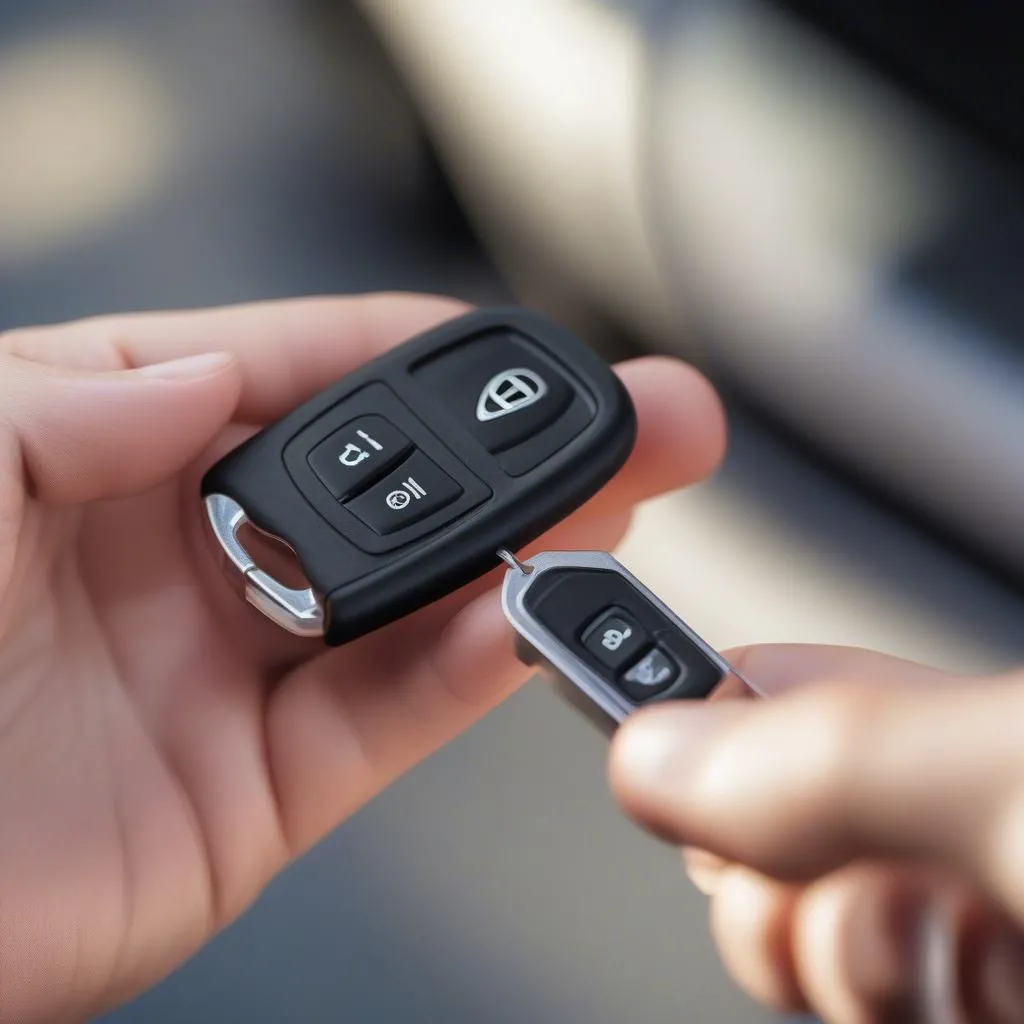 Hyundai Santa Fe Immobilizer Key