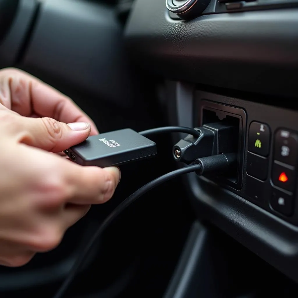 Installing Bluetooth Adapter in Car