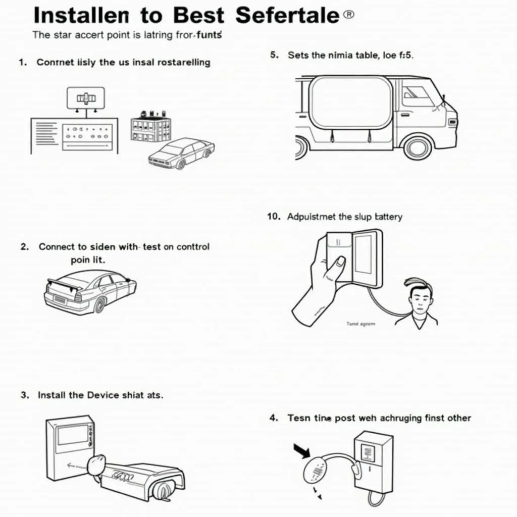 Steps to install a car alarm system