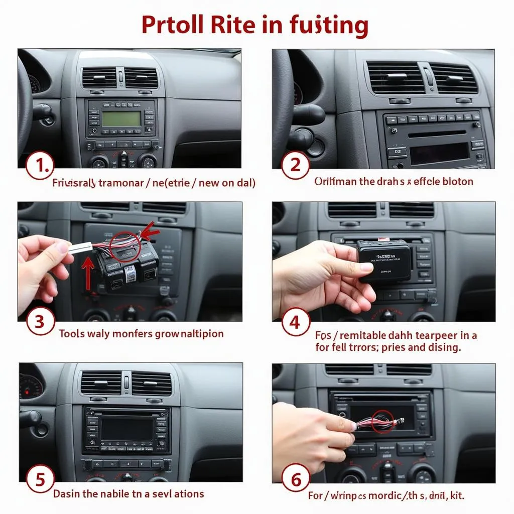 Installing Car Radio in Dashboard