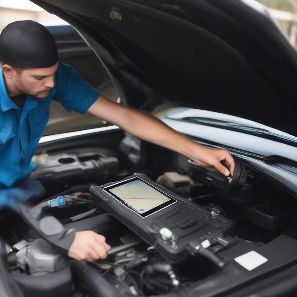 Installing GPS Tracker in Car