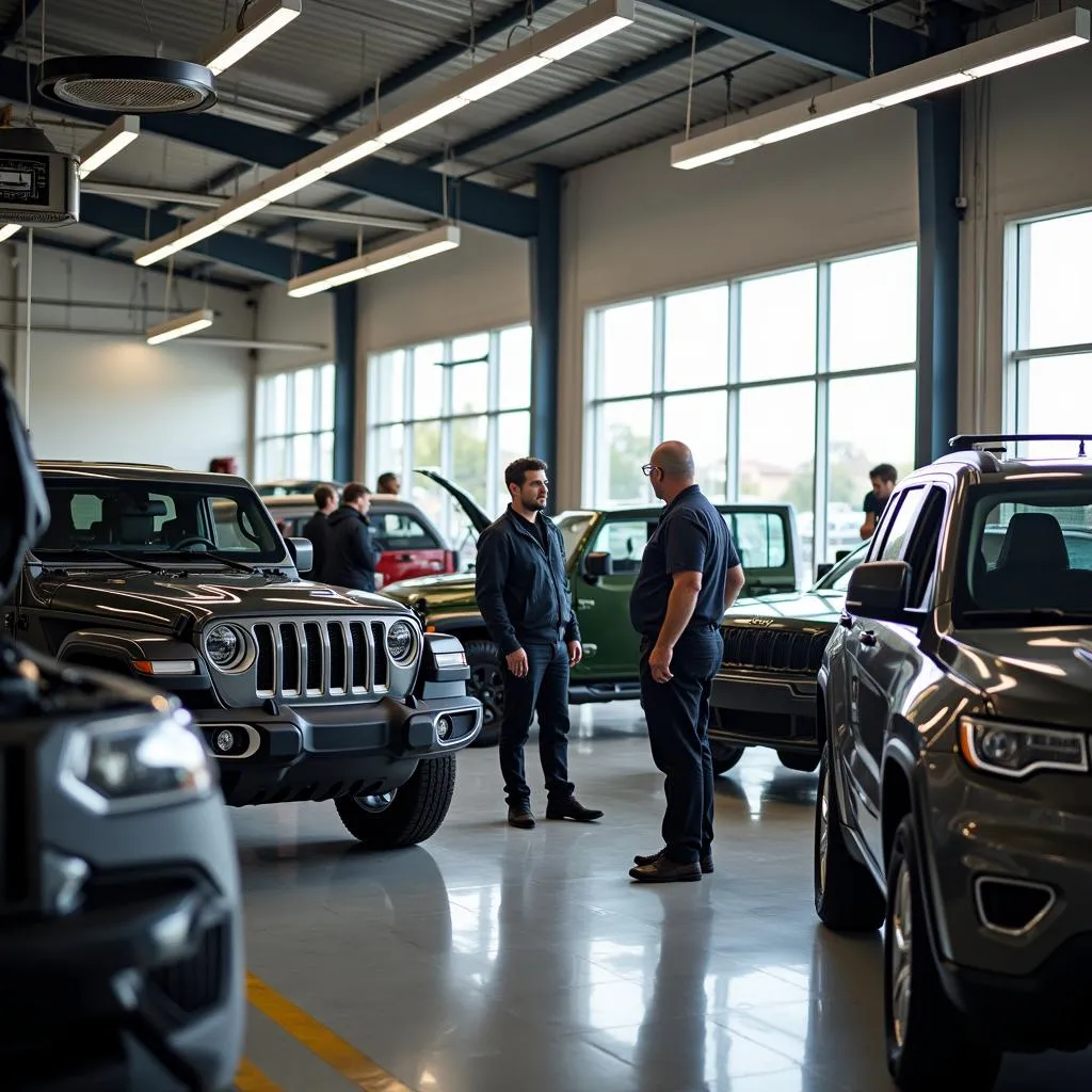 Jeep Dealership Service Center