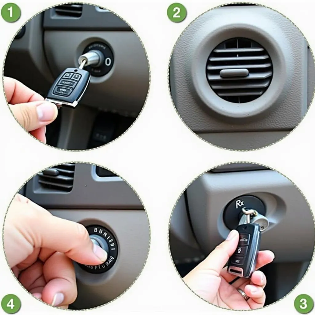 Resetting Jeep Liberty anti-theft system with key