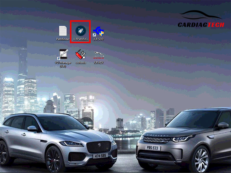 JLR Pathfinder Software Version 2021