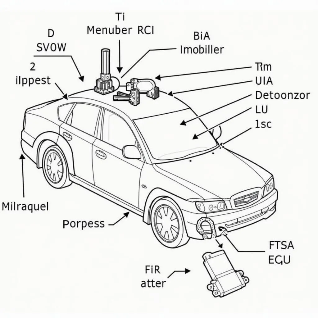 Kia Anti-theft System Components