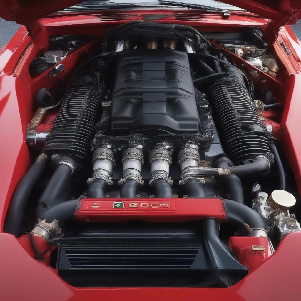 Lamborghini Countach Engine