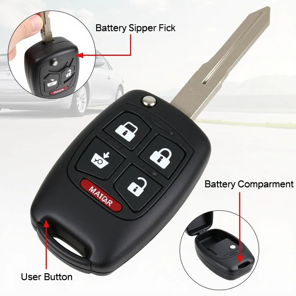 Mazda 3 key fob