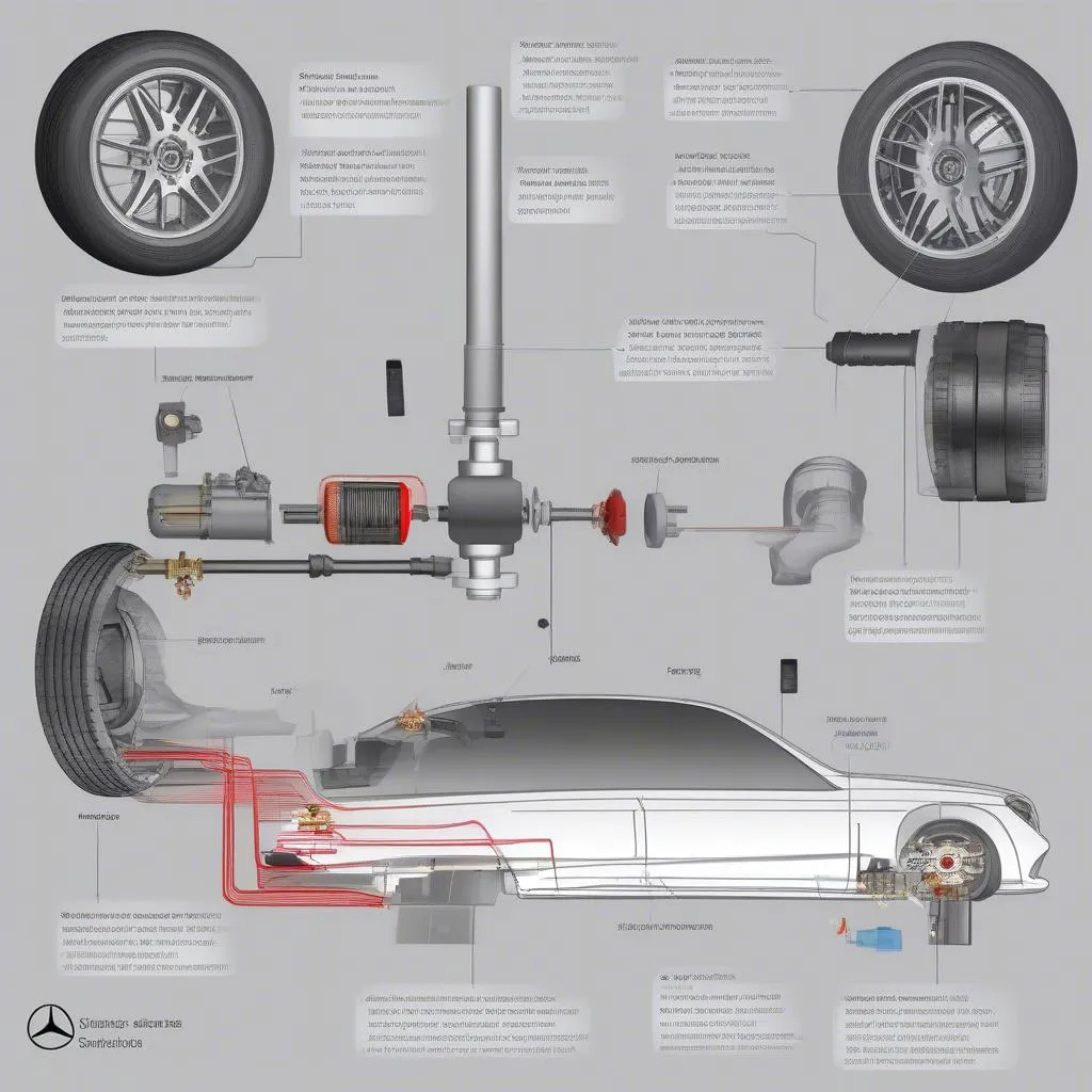 Mercedes Air Suspension Components