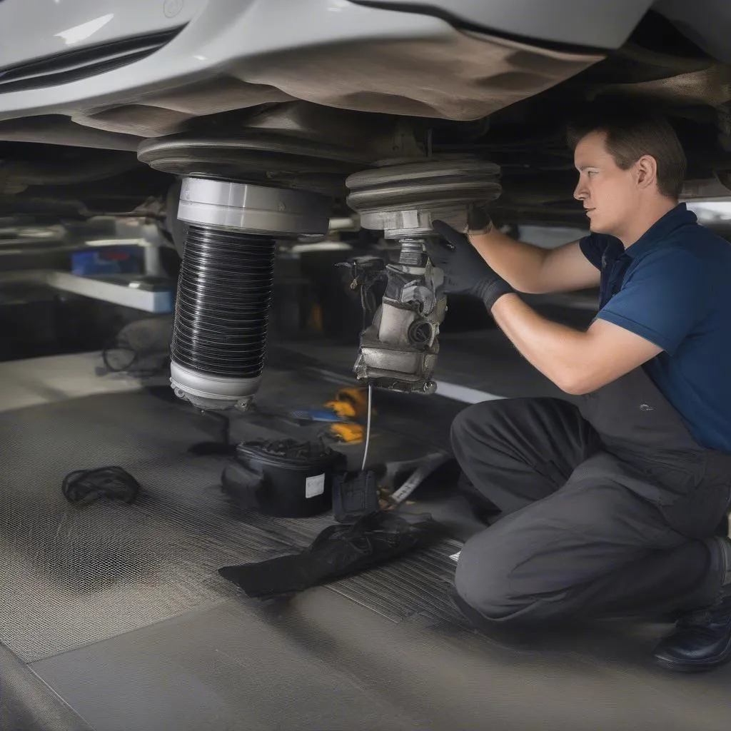 Mercedes Air Suspension Repair