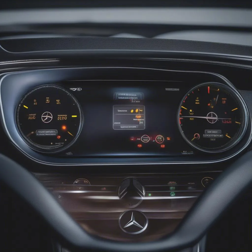 Mercedes Benz Dashboard