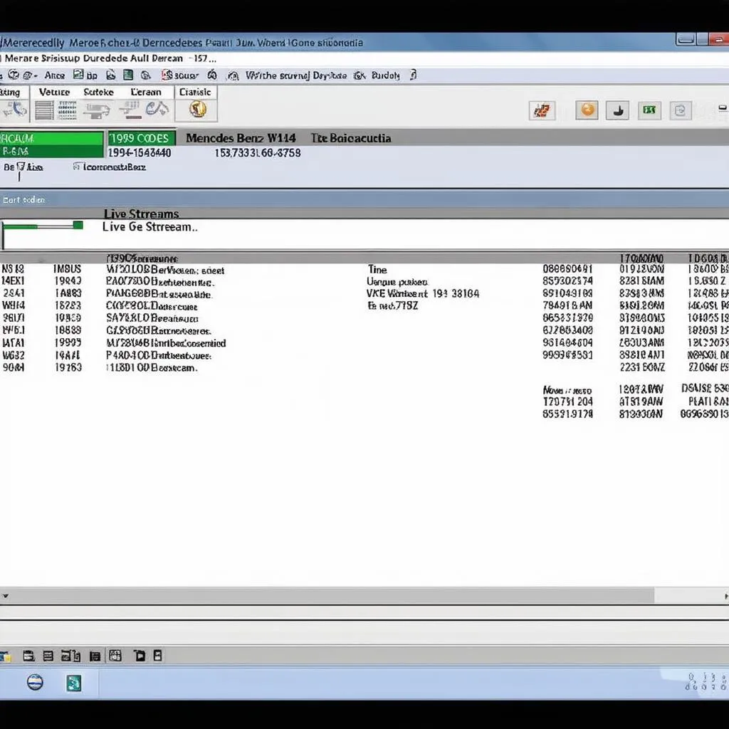 Diagnostic Software Interface