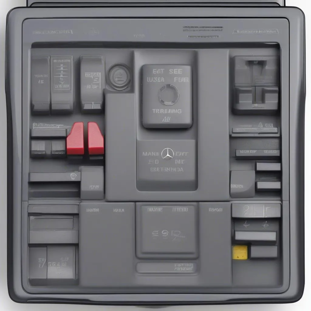 Mercedes-Benz Fuse Box Diagram