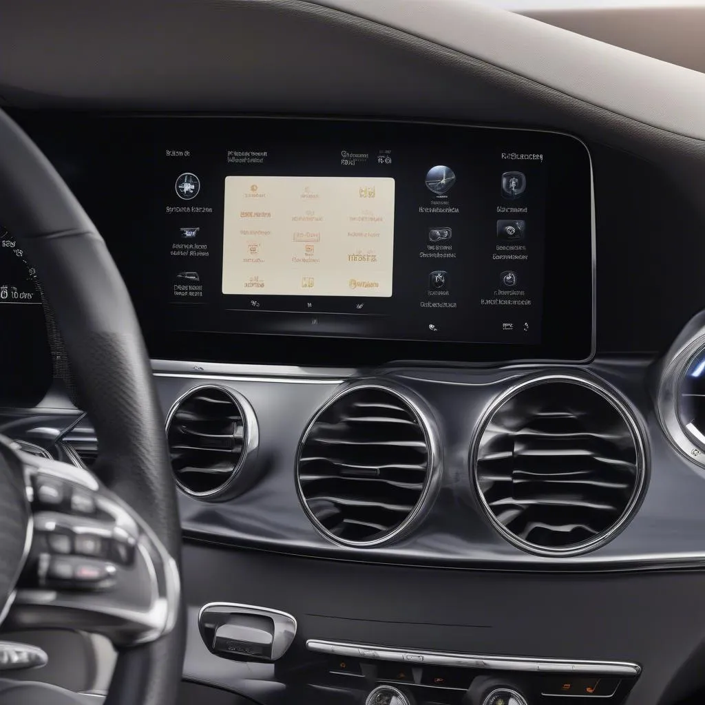 mercedes infotainment settings