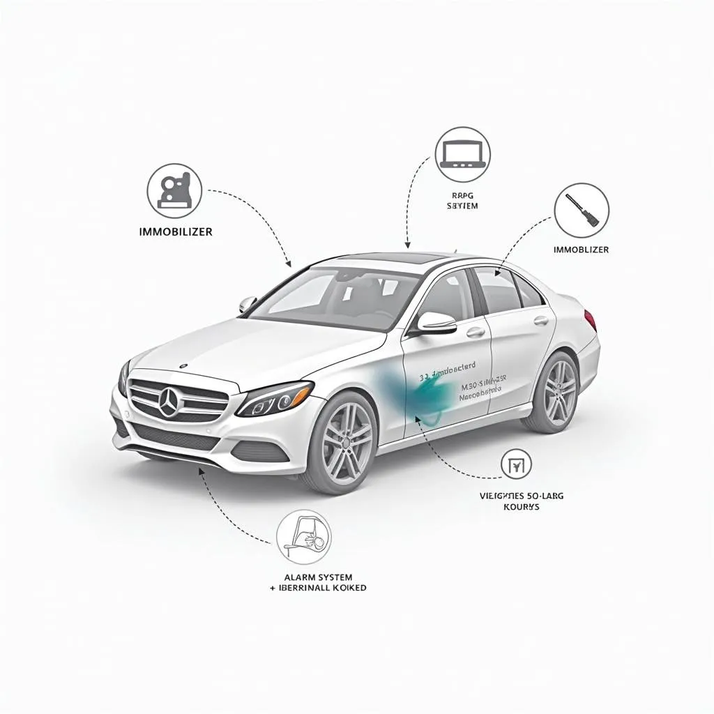 Mercedes-Benz C300 Security System