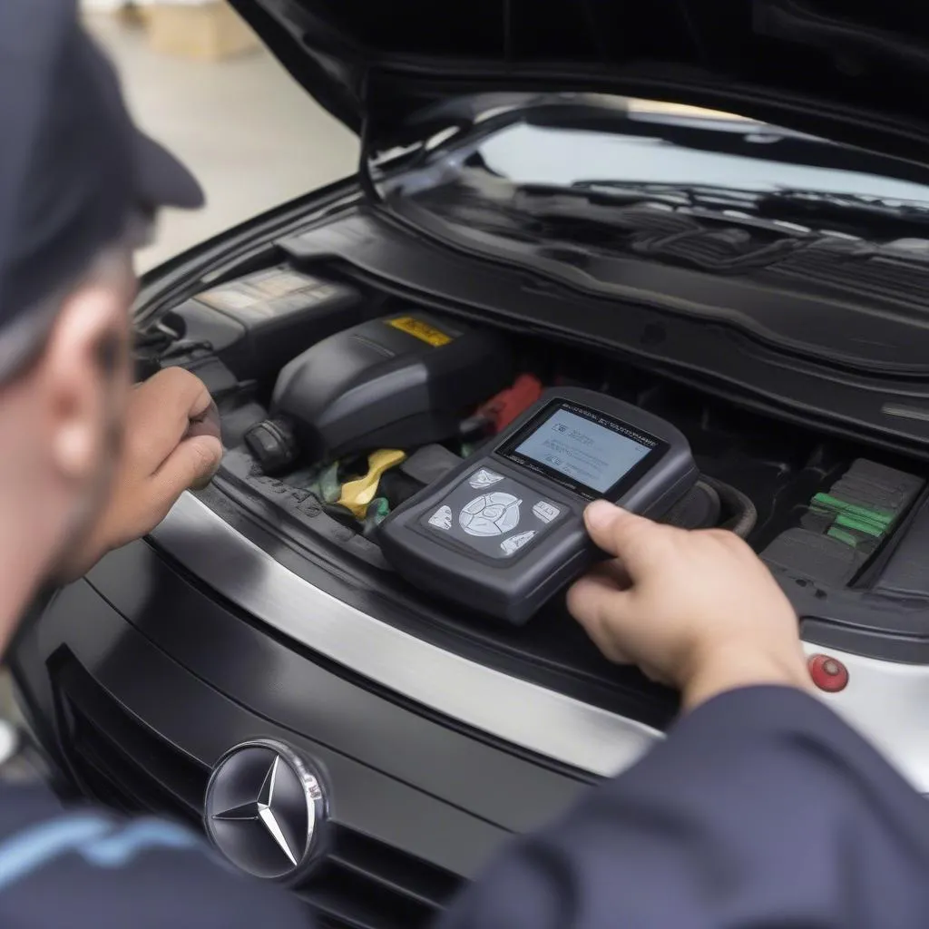 Mercedes car diagnostics