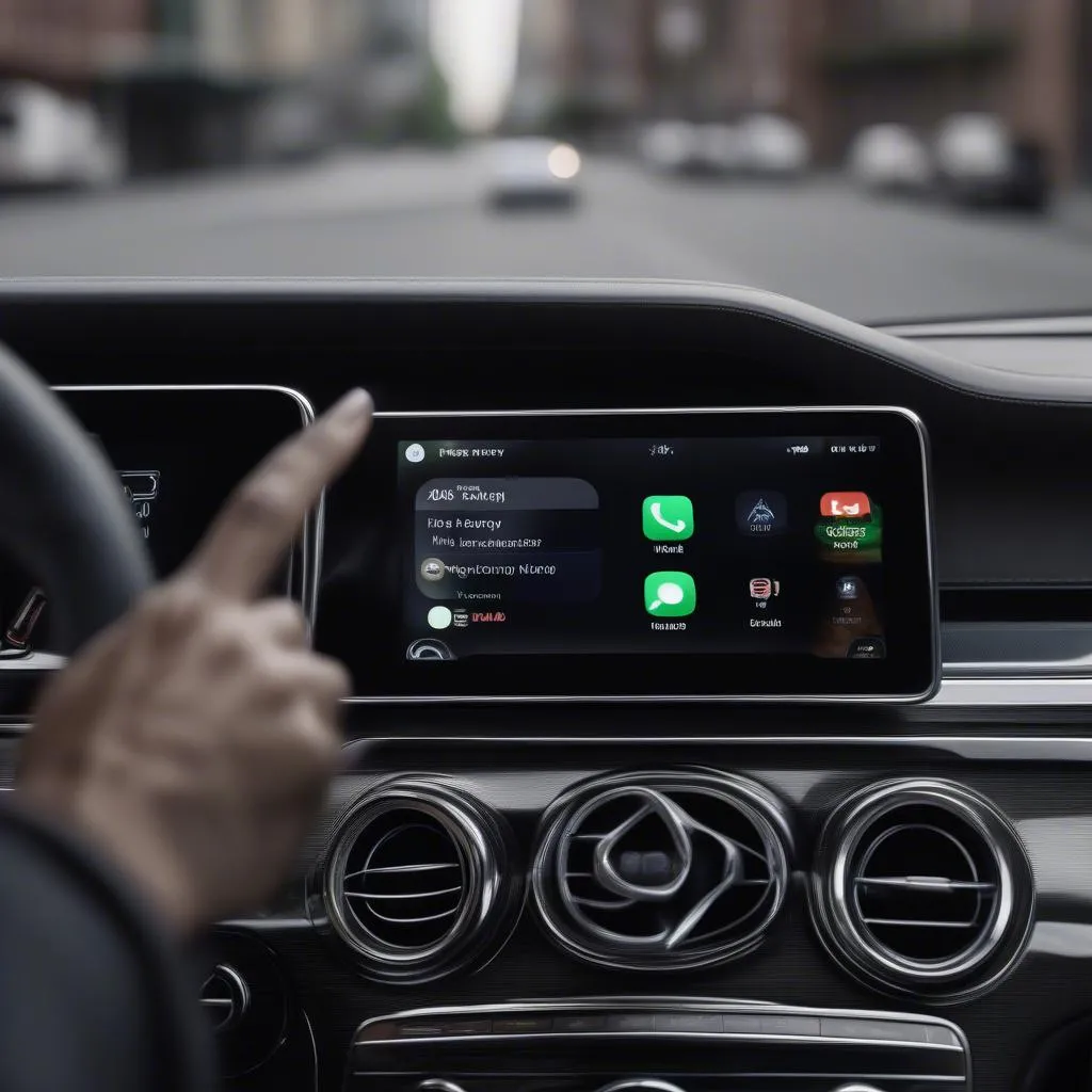 Mercedes CarPlay Navigation