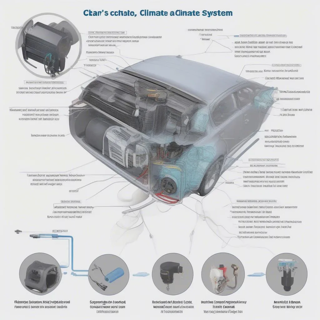 Mercedes CL500 Climate Control Components