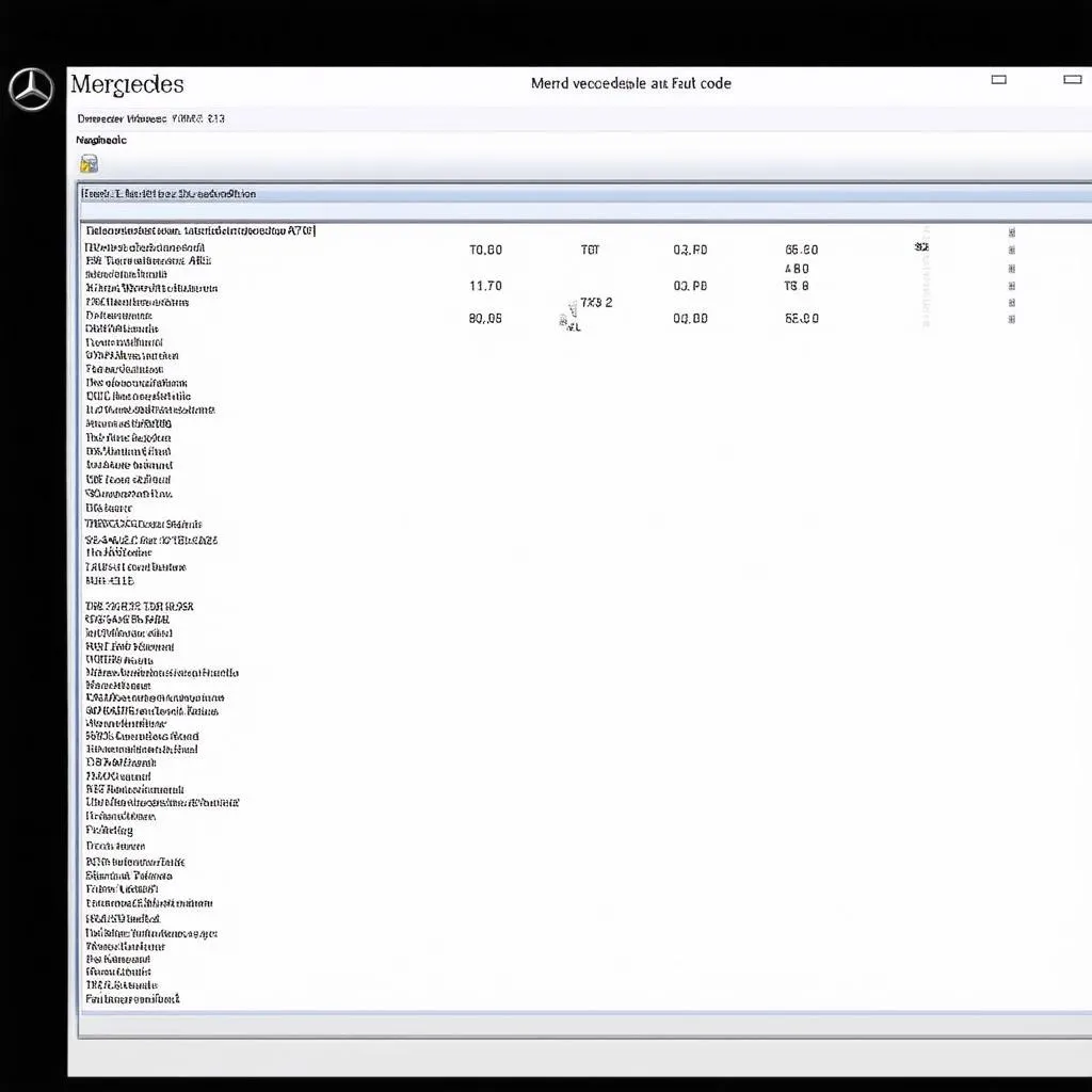 Mercedes Diagnostic Software