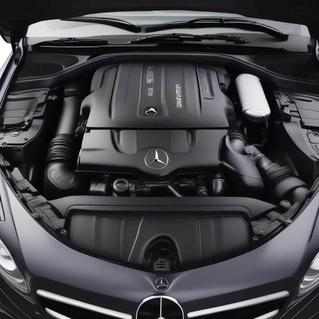 Mercedes E350 Engine