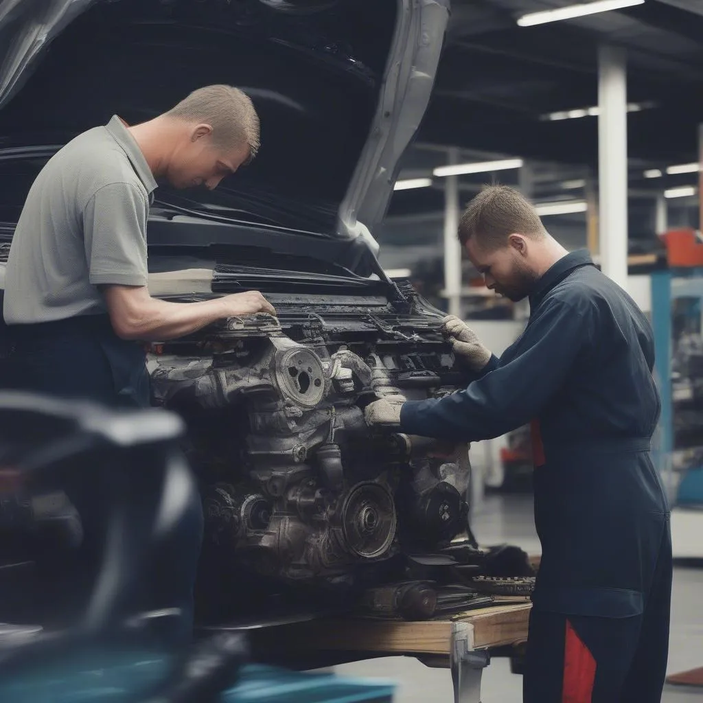 Mercedes Engine Repair