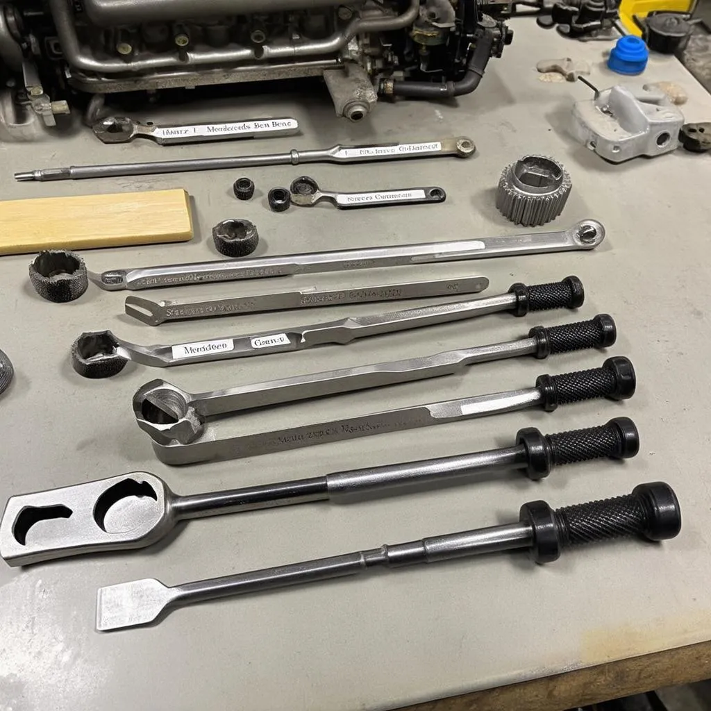 Mercedes Engine Timing Tools