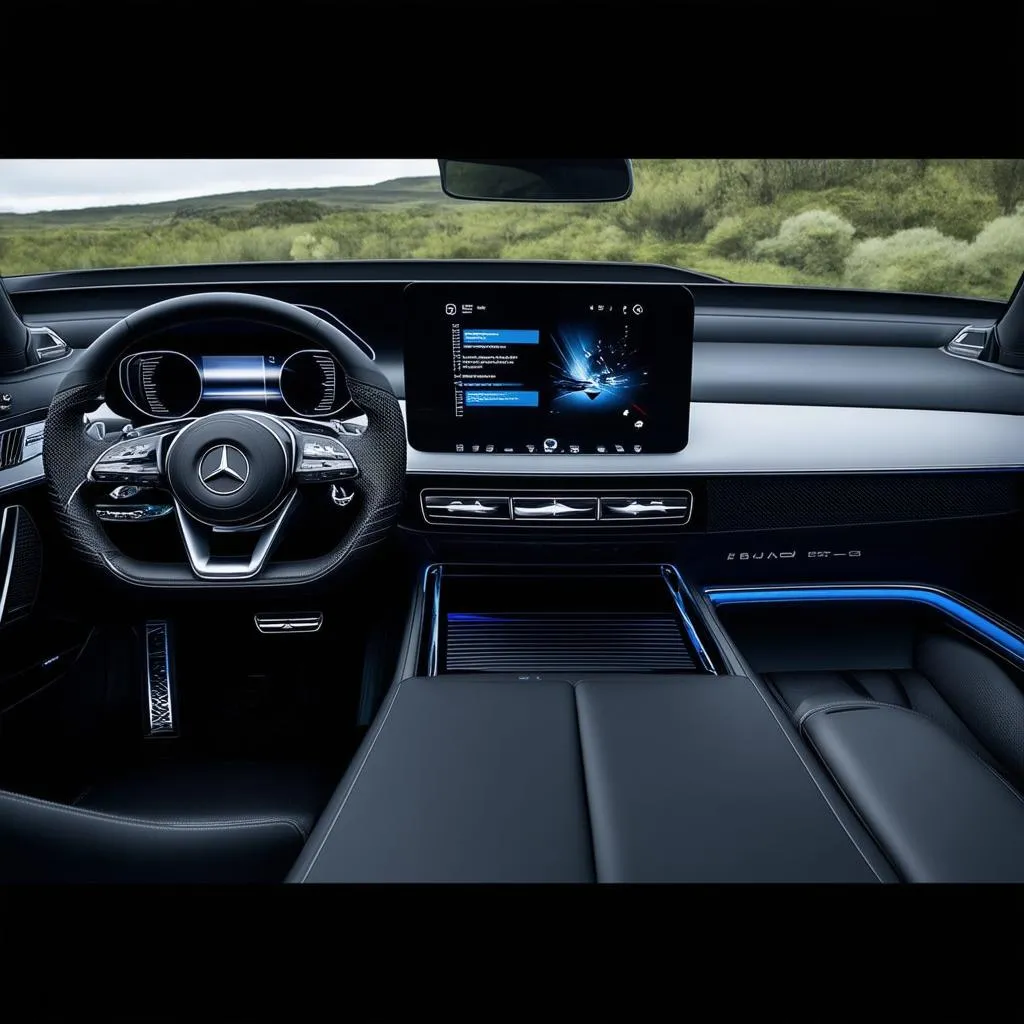 Mercedes EQS Interior