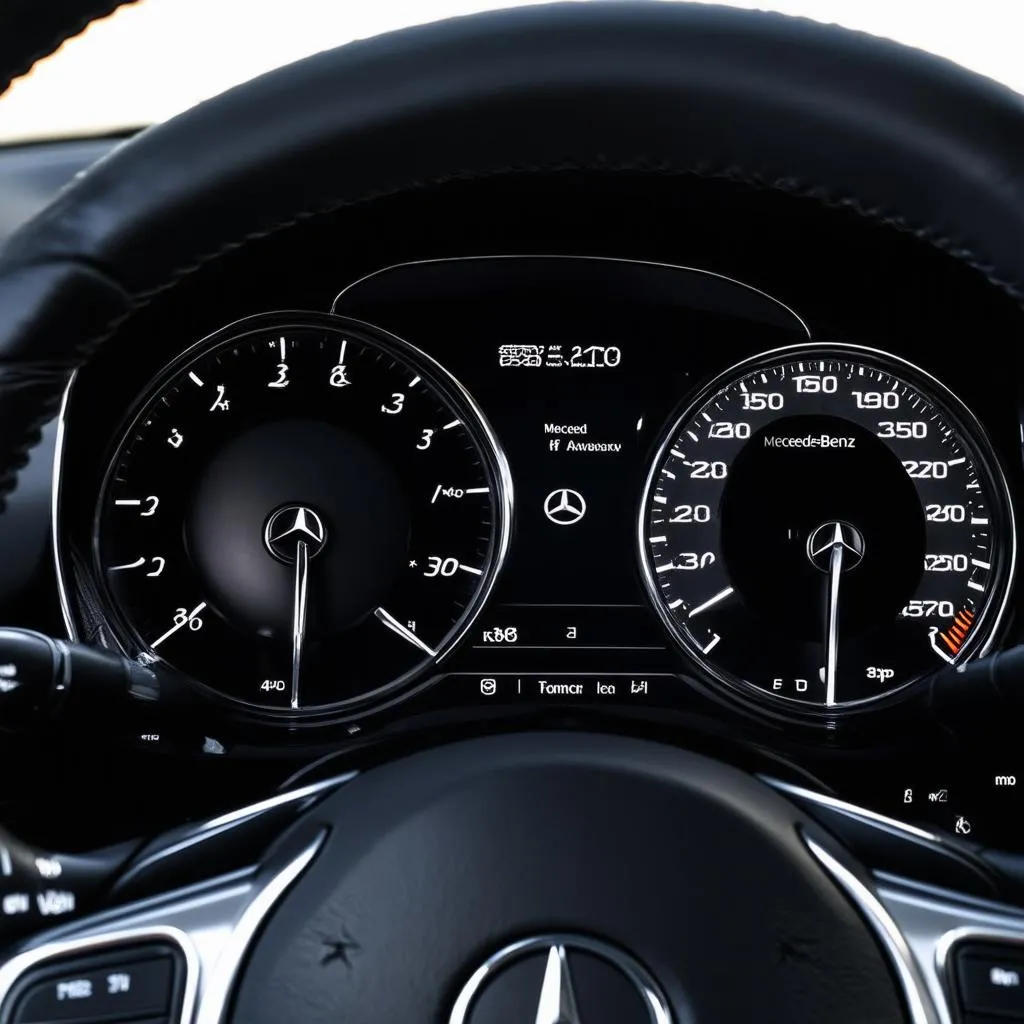 Mercedes Instrument Cluster