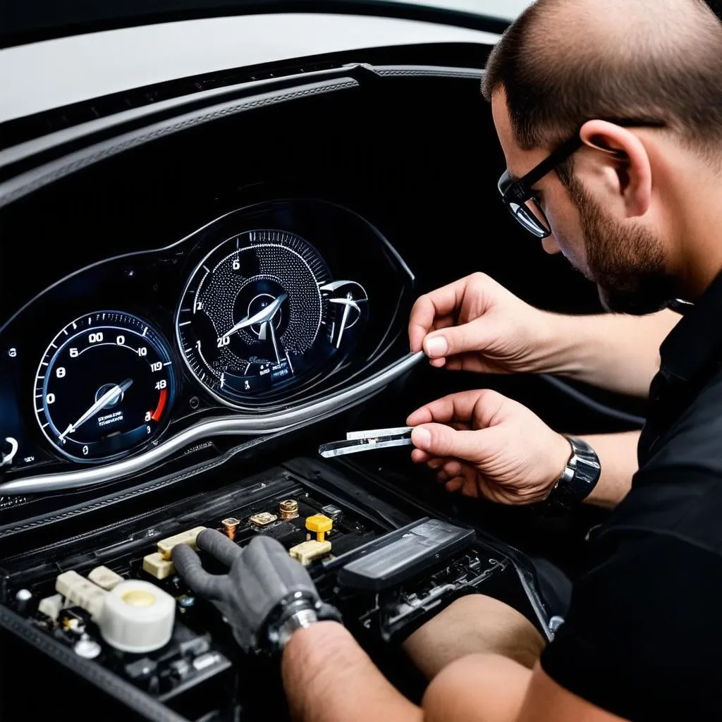 Mercedes Instrument Cluster Repair