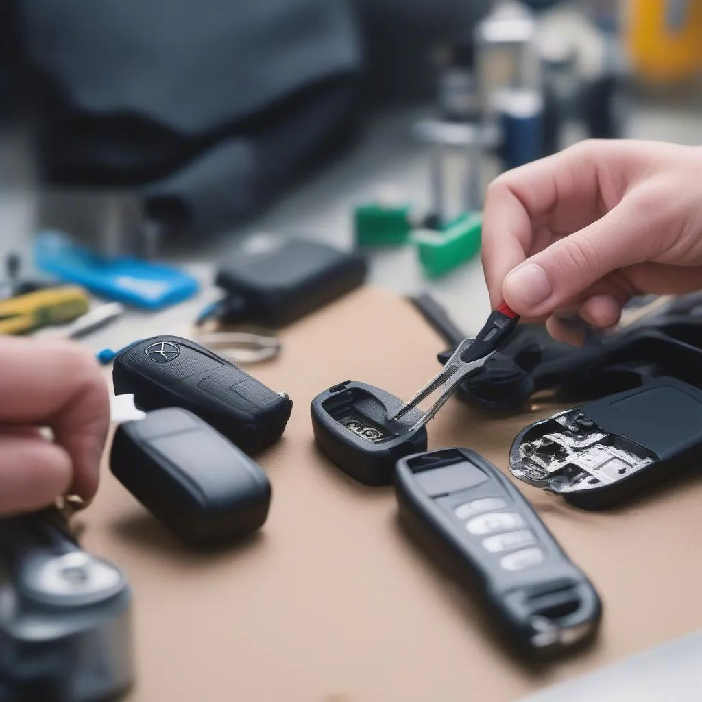 Mercedes Key Fob Battery Replacement