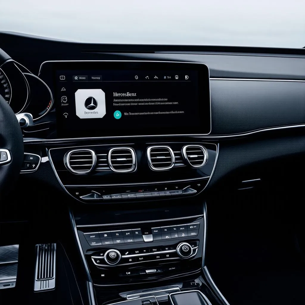 Mercedes-Benz MBUX Infotainment System