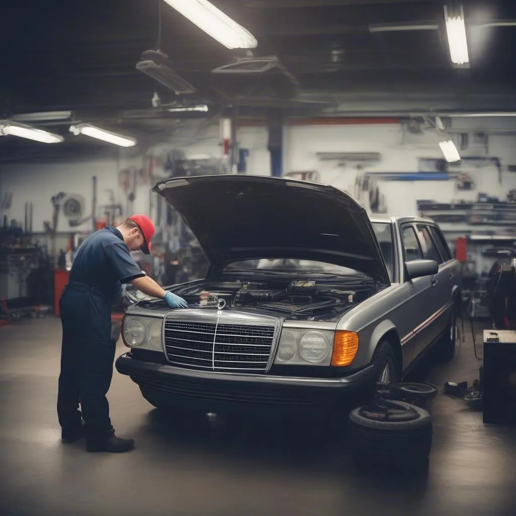 mercedes mechanic