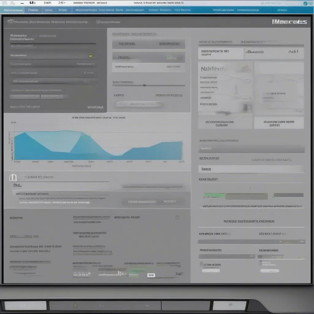 Mercedes Service Software Interface