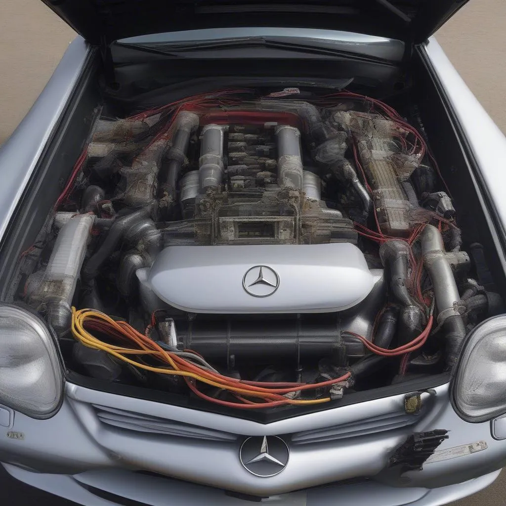 Mercedes SL Convertible Top Motor