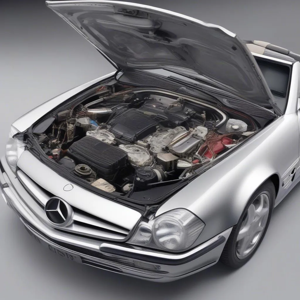 Mercedes SL500 Hardtop Mechanism