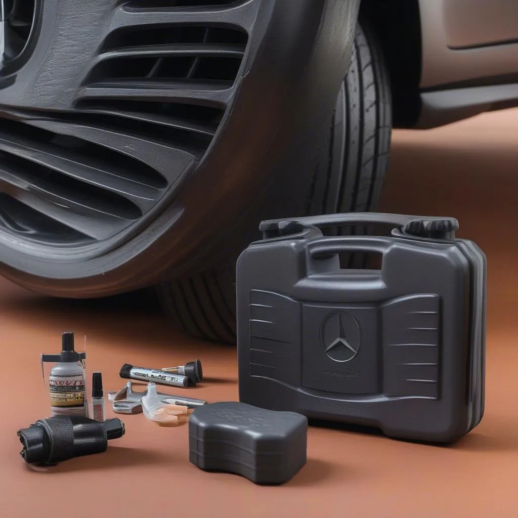 Mercedes Tire Fix Kit