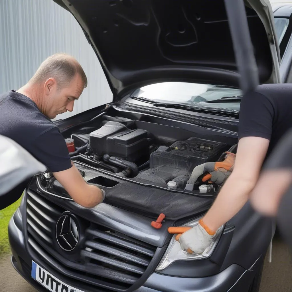 Mercedes Vito W638 Diagnostic Tool