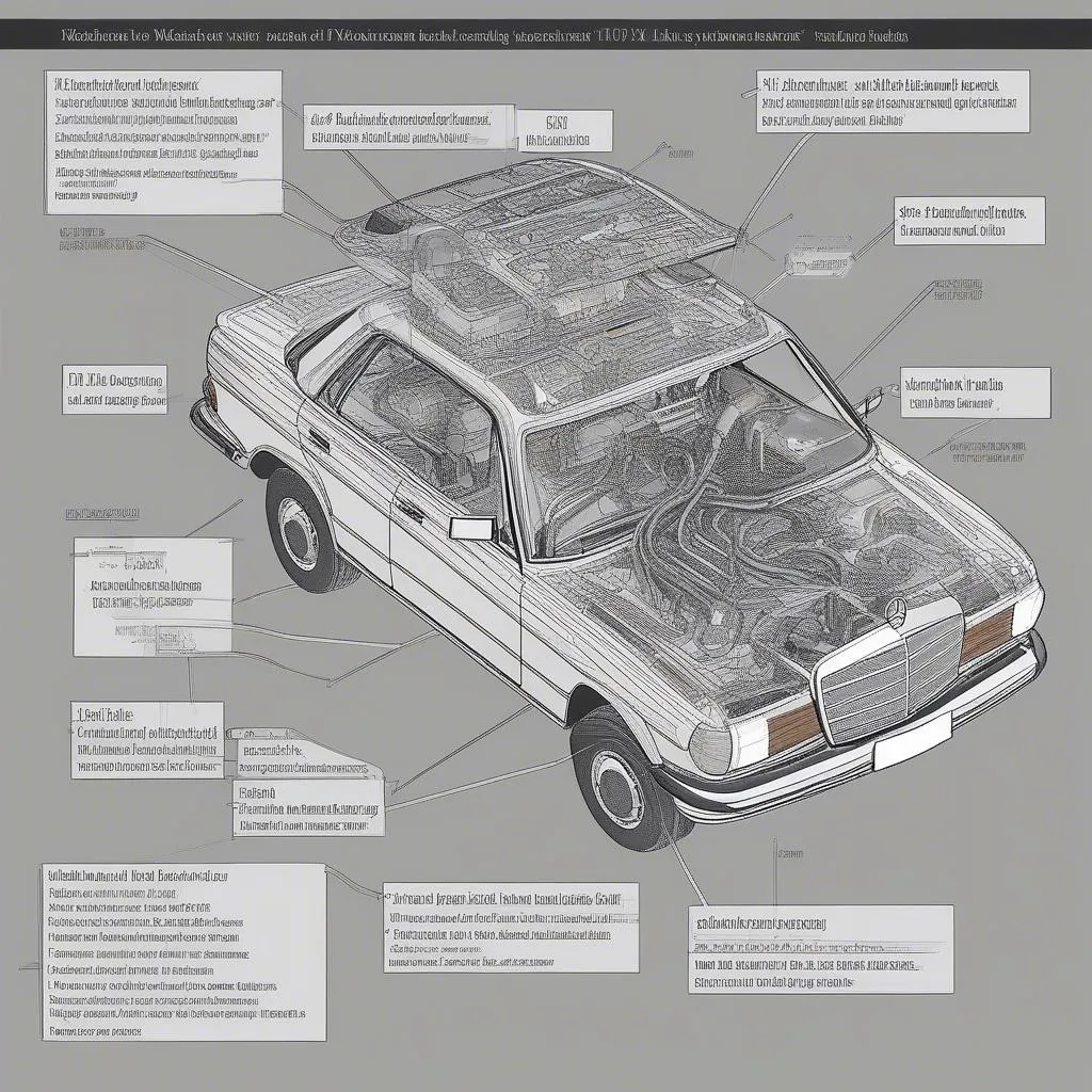 Mercedes W123 Vacuum System