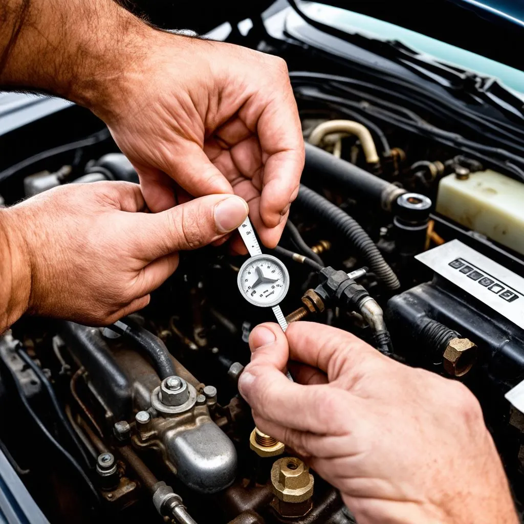 Mercedes W126 Valve Adjustment