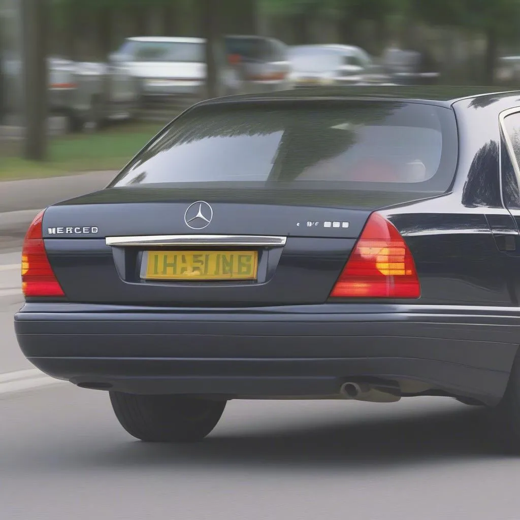 Mercedes W140 Hyper Flash