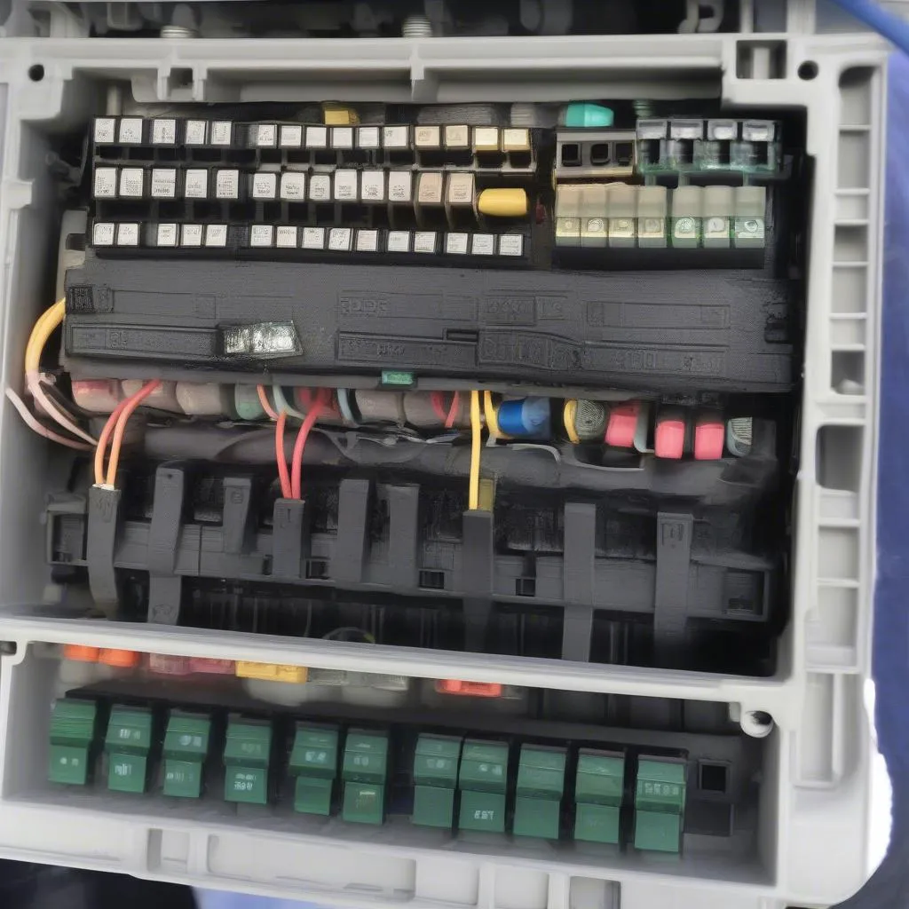 Mercedes W203 Fuse Box